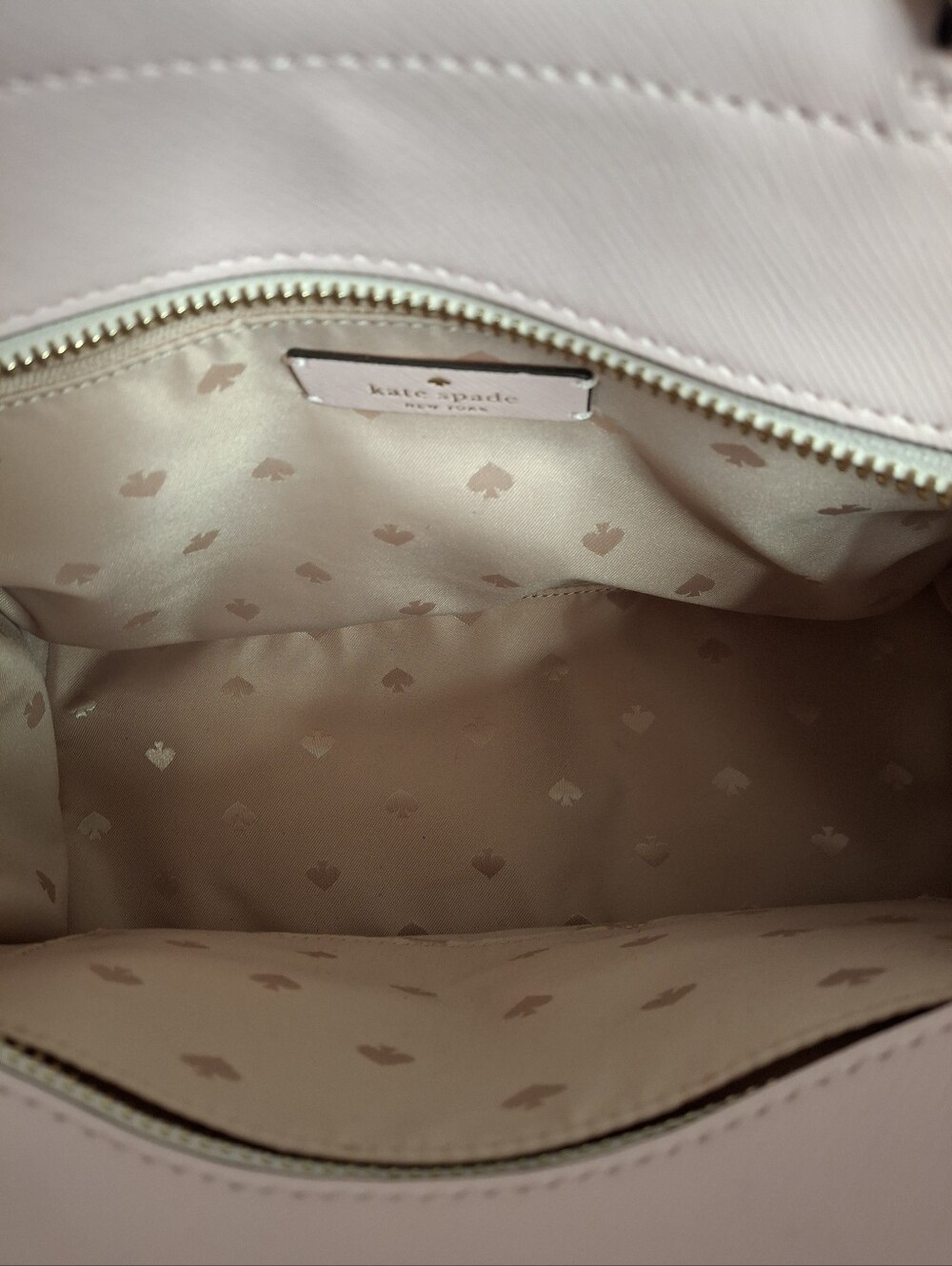 Kate Spade New York Pineapple Print Satchel Crossbody Bag Pink NWT - Picture 5 of 7